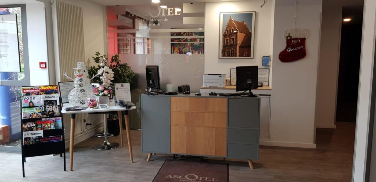 The Originals City, Hotel Ascotel, Lille Est Grand Stade Villeneuve-d'Ascq Zewnętrze zdjęcie